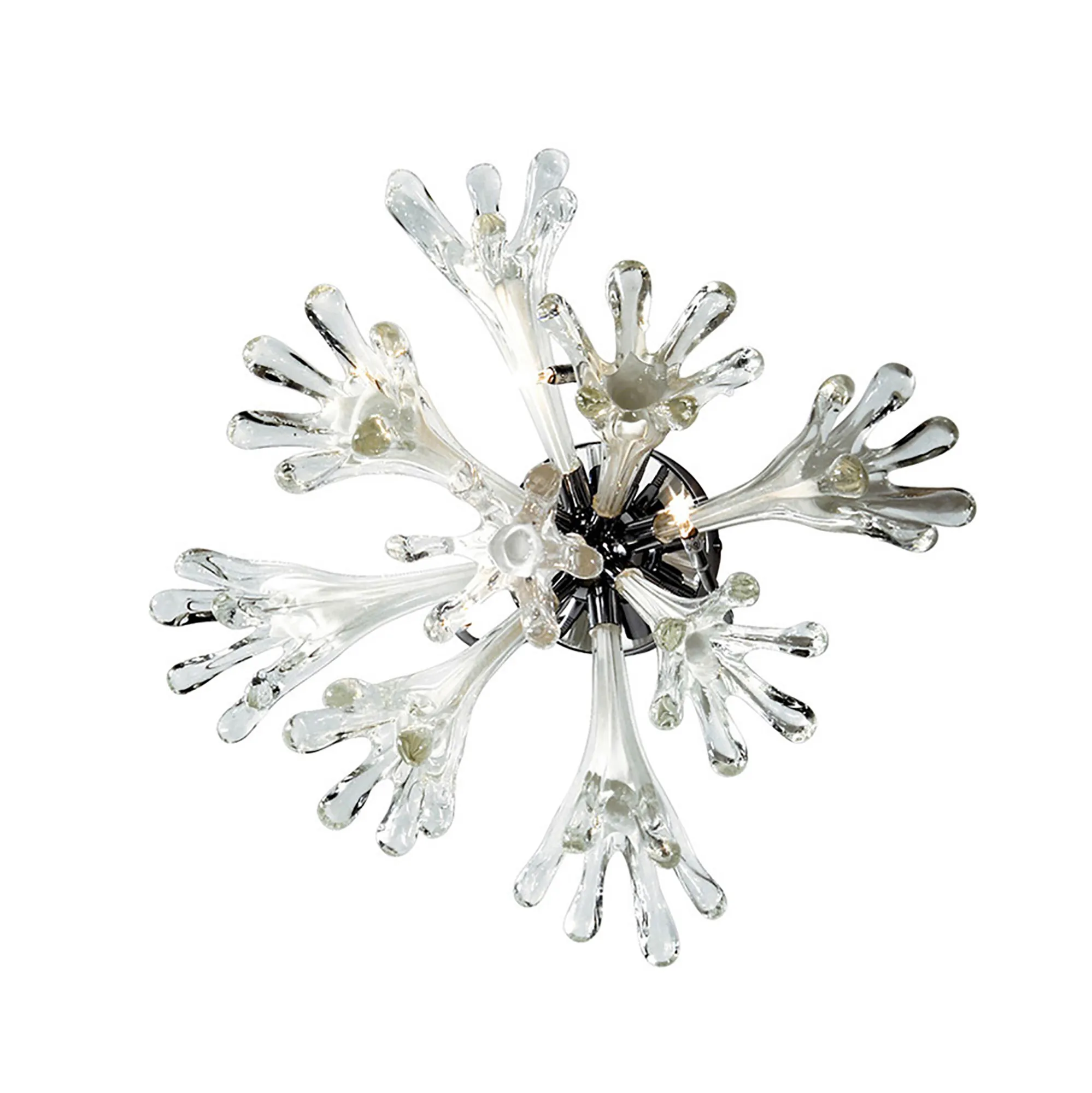 IL50432  Love Glass Ceiling/Wall 6 Light